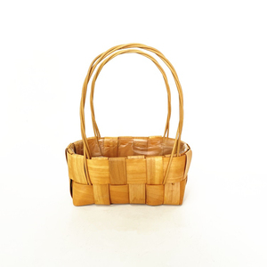 Vendita calda universale grande cesto regalo rotondo fatto a mano <span class=keywords><strong>bianco</strong></span> con manico fiori frutta pane Picnic cesto portaoggetti regalo - Product Image 6