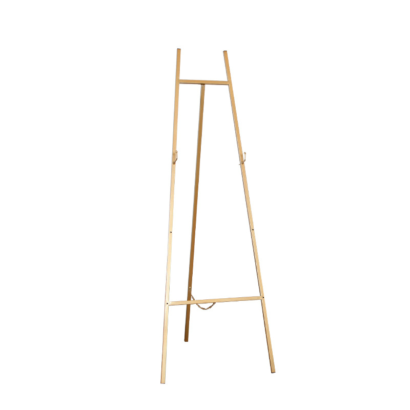 Многофункциональный Золотой Железный мольберт 120/145 см, фоторамка, кронштейн, Свадебный Приветственный Дисплей, мольберт в скандинавском стиле для масляной живописи