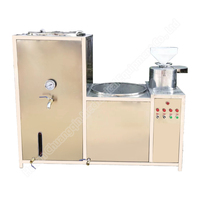 China Top Tofu Machine Stainless Steel Motor Soymilk Maker High Productivity 50kg/h Small Scale Soya Chunks Making Machine