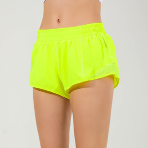 Pantaloncini Sportivi Lulu da Donna, Asciugatura Rapida, Traspiranti, Vita Alta con Cordoncino, per Corsa e Attività all'Aperto - Product Image 6