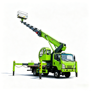 Camion de travail aérien 4x4 35m ISUZU à flèche télescopique, très demandé, fiable pour les travaux utilitaires - Product Image 1
