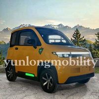 Yunlong M5 EEC L6e SUV électrique cabriolet 45 km/h RWD climatiseur deux avant en cuir pas de frais de stationnement pour la vente de permis de conduire