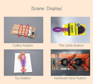 โบสเตอร์ GRS ตะปูยึดแบบยืดหยุ่น TPU เป็นมิตรกับสิ่งแวดล้อม รีไซเคิลได้ ใช้สำหรับติดป้าย ของเล่นรถยนต์ ขนาดมาตรฐาน 5.5-6.5 ปอนด์ แรงยึดติดสูง - Product Image 4