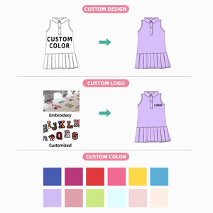 Fabricant <span class=keywords><strong>de</strong></span> robes <span class=keywords><strong>pour</strong></span> bébés filles personnalisées et flexibles, vente en gros <span class=keywords><strong>de</strong></span> jupes <span class=keywords><strong>pour</strong></span> enfants en nylon, fermeture à boutons, robes décontractées <span class=keywords><strong>pour</strong></span> enfants - Product Image 5