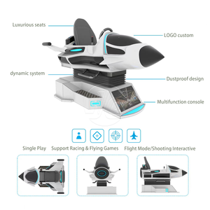 <span class=keywords><strong>Simulateur</strong></span> de vol VR professionnel intérieur/extérieur, <span class=keywords><strong>simulateur</strong></span> d'<span class=keywords><strong>avion</strong></span> de réalité virtuelle en métal/acier pour centre commercial - Product Image 5