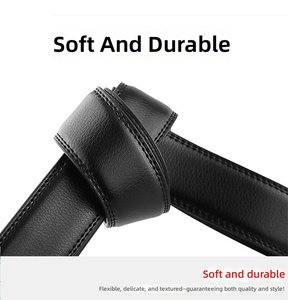 Ceintures <span class=keywords><strong>en</strong></span> <span class=keywords><strong>cuir</strong></span> véritable <span class=keywords><strong>sans</strong></span> boucles, prix d'usine - Product Image 3