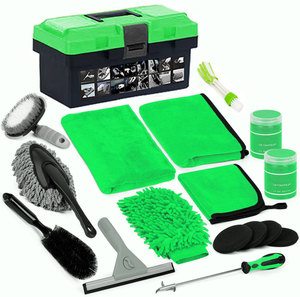 RTS Factory Car Cleaning Wash Kit Innendetail-Reiniger-Kit mit Hochleistungs-Handstaubsauger-Set Auto pflege werkzeuge Pink - Product Image 2