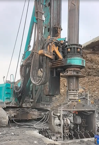 3000mm Maximaler Durchmesser Bohranlage SWDM450V Baumaschinen <span class=keywords><strong>159</strong></span> Tonnen 447kW - Product Image 3