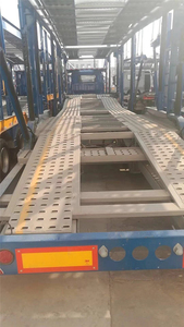 Nhà sản xuất chuyên nghiệp củ<span class=keywords><strong>a</strong></span> hiệu suất cao thép bán Trailer xe vận chuyển xe tải rơ moóc để bán xe ô tô tàu sân bay Trailer - Product Image 6