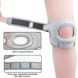 Ginocchiera con stabilizzatori laterali-<span class=keywords><strong>pastiglie</strong></span> in Silicone rotula supporto <span class=keywords><strong>per</strong></span> ginocchiere <span class=keywords><strong>per</strong></span> dolore al ginocchio - Product Image 4