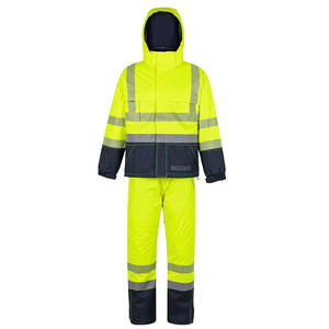 Traje de Seguridad Geotex, Amarillo Fluorescente, Ignífugo, Impermeable, Ropa de Trabajo para la Industria Petrolera, Ropa Reflectante - Product Image 3