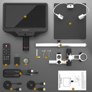 <span class=keywords><strong>Andonstar</strong></span> AD409 PRO 4MP 300X 10,1 "LCD alta definición WIFI microscopio <span class=keywords><strong>Digital</strong></span> microscopio para PCB moneda antigua - Product Image 2