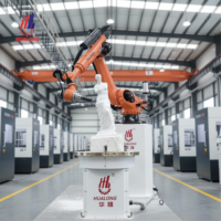 VENTE FLASH 2026 Hualong KUKA Machine de gravure sur pierre CNC à bras robotique 7 axes, broche haute précision 15 kW, 1500x2000 mm, pour granit et marbre