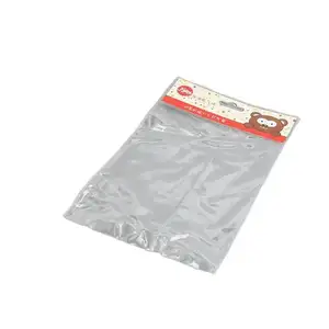 Plastik fermuarlı çanta taşıyıcı takı ambalaj şeker parti iş kolları Kraft kağıt kuru pembe alüminyum folyo kravat plastik torba