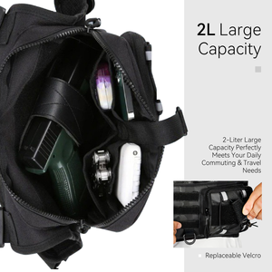 حقيبة صدر للجري، سترة تكتيكية متينة، حقيبة ظهر للتدريب على البقاء على قيد الحياة - Product Image 4