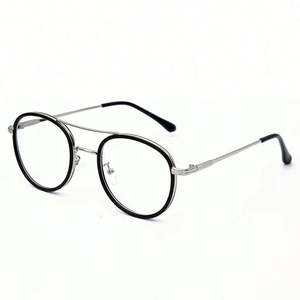 Lunettes de soleil vintage rétro tendance 2020, monture transparente surdimensionnée pour femmes, verres plats, UV400, lunettes de lecture rondes - Product Image 4