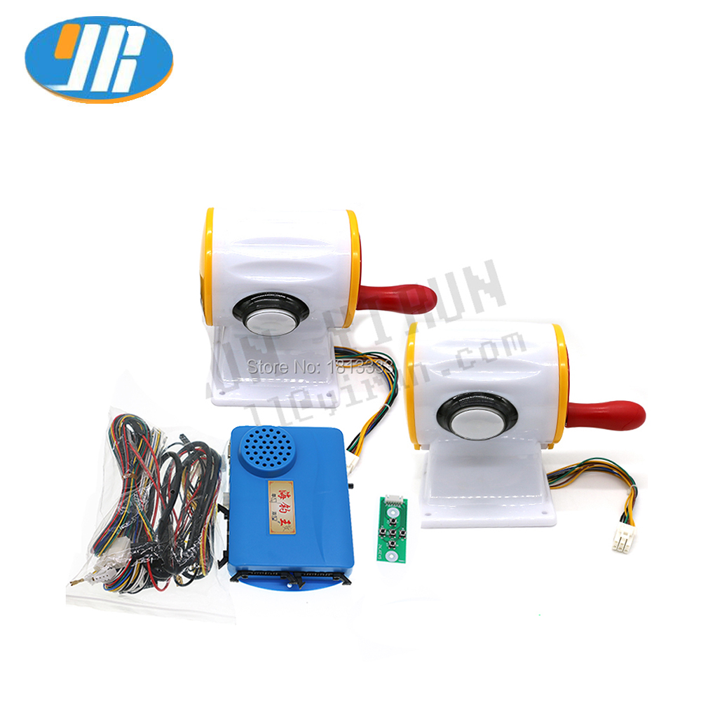 Аркадная игра, 2 игрока, детская развлекательная игра, монетница, детали 5 в 1, настольная игра для рыбалки, 3D Fish Hunter Sea King