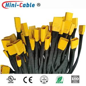 Cable LAN de moldeo por inyección personalizado CAT6 de 8 pines, cable de 90/180 grados 26AWGx4P con cubierta protectora, Cables de Control de red - Product Image 6