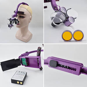 OEM 2.5X/3.5X Kleurrijke Tandheelkundige LED Koplamp voor Vergroting Binoculaire Chirurgische <span class=keywords><strong>Loupes</strong></span> met 5W LED Koplamp Fabriekslevering - Product Image 6