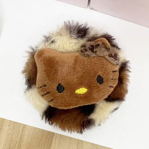 Miroir <span class=keywords><strong>de</strong></span> poche pliable à double face compact et portable en peluche <span class=keywords><strong>de</strong></span> chat mignon avec grossissement 2x, design personnalisé - Product Image 5