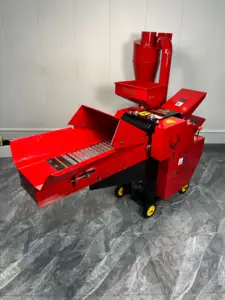 Alimentador automático de ensilaje, paja, heno, trituración, máquina cortadora de paja, picadora de hierba animal, Máquina trituradora, 4,8 ton/H