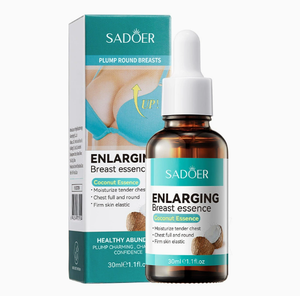 Crème, Sérum et Huile Hydratante pour la Peau au Lait de Coco, pour un Massage Raffermissant et l'Amélioration de la Poitrine - Product Image 4