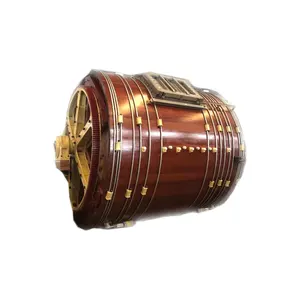 high quality wooden leather tanning drum for leather processing machine