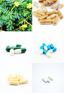 Cápsula de suplemento de nutrición personalizada de fábrica Tribulus Terrestris Extracto de saponinas cápsulas duras - Product Image 6