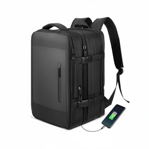 High Quality Unisex Oxford Laptop <b>Backpack</b> <b>Waterproof</b> Zipper Closure Large Expandable Anti-Theft Designer Computer Polyester - Product Image 1