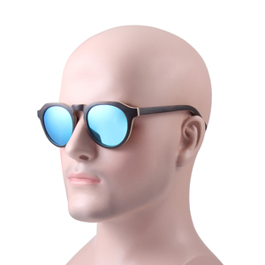 Novedades de 2025, gafas de sol polarizadas de alta calidad con logotipo personalizado, gafas de sol de moda con patillas de madera - Product Image 5