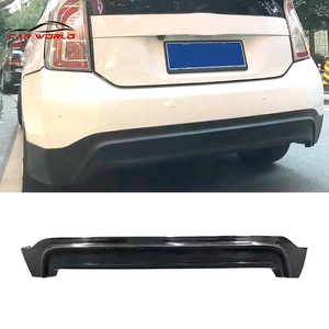 New for Prius 2013-2015 Bumper Kit Front Lip Rear Lip Side Skirts Screw-On Plastic LED - Product Image 5