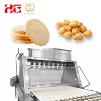 Ligne de production entièrement automatique de chips de riz et de snacks en acier inoxydable de la marque HG avec moulin à riz 220V/380V Capacité 100L