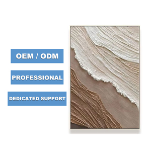 Trang trí nội thất tay bức tranh lớn 3D kết cấu tường nghệ thuật trừu tượng Hand Painted Tranh sơn dầu trên vải - Product Image 1