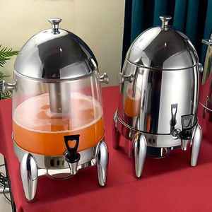 Airuisi 19L Tragbarer Getränkesp ender Edelstahl Isolierter Heiß-/Kalt getränksp ender Wasser-/Milch-/Tee-/Kaffee-Urne 220V Groß - Product Image 3