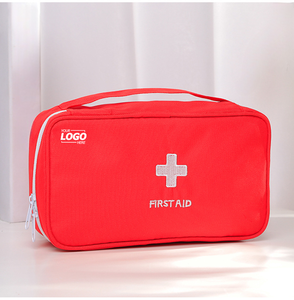 Botiquín de Primeros Auxilios de Tela Oxford en Stock, Bolsa Impermeable para Almacenamiento Médico, Organizador de Medicamentos de Emergencia para el Hogar y Viajes con Asa - Product Image 1