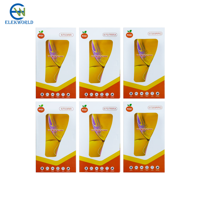 RJ Ecran Soft Oled Screen for iphone 16 Pro Max 15 14 13 12 11 Original RJ Oled Screen Replacement Assembly for iphone