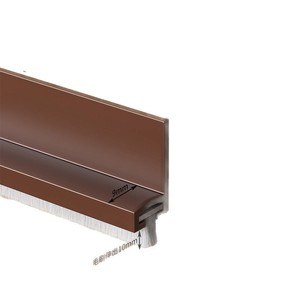 Bande d'étanchéité pour bas de porte, brosse souple, fonctionnement silencieux, pour la sécurité de la pièce, coupe-vent et anti-poussière - Product Image 2