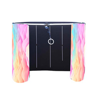 Cabina de Fotos Giratoria 360° Inflable con Control Remoto para Selfies