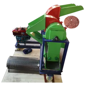 Multi Grain Sorghum Electric Farm Corn Soybean Shelling Thresher/ Diesel Maize Sorghum Husker Threshing Machine