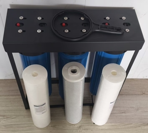 Système de traitement de l'eau BING BLUE de 20 pouces pour usage domestique, commercial, hôtelier et extérieur avec filtre sans réservoir autonettoyant pour toute la maison - Product Image 1