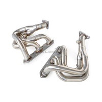 Header Manifold Knalpot Stainless Steel OEM untuk Porsche Boxster 986 2.7 2003-2004 Desain Racing Panjang Sama 1:1 Pemasangan Sempurna