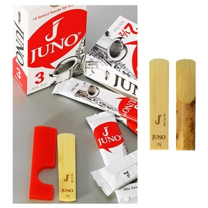 <span class=keywords><strong>JELO</strong></span> Juno Juego de cañas de saxofón tenor de 5 piezas que incluyen instrumentos de latón Accesorios de viento Boquilla para saxofón alto de Vandoren - Product Image 1