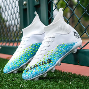 Vente en gros bon marché Bottes de sport pour jeunes femmes et hommes Baskets de football <span class=keywords><strong>d</strong></span>'entraînement Crampons Chaussures de football à la mode - Product Image 5