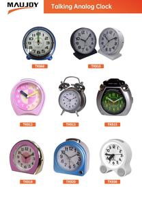 Loud Đồng hồ báo thức cho nặng tà vẹt không đánh dấu thạch anh với đèn nền, <span class=keywords><strong>Twin</strong></span> chuông Analog trẻ em đồng hồ báo thức - Product Image 6