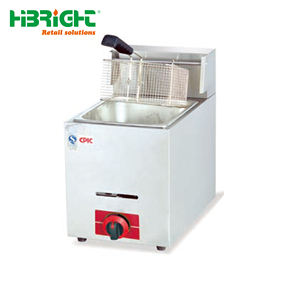 Freidora de Gas Comercial de Alto Rendimiento con Doble Tanque y Gabinete de Canasta, 1 Año de Garantía para Equipos de Cocina de Restaurantes - Product Image 6