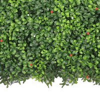 Panneaux muraux d'herbe verte artificielle Panneaux extérieurs et intérieurs artificiels Faux plantes Mur vert pour hôtel et maison