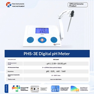 PHS-3E उच्च सटीकता प्रयोगशाला डेस्कटॉप <span class=keywords><strong>ph</strong></span> मीटर अम्लता परीक्षक पानी और तापमान विश्लेषण के साथ - Product Image 6