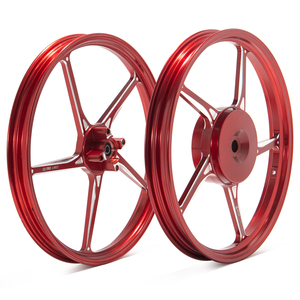 Coulée <span class=keywords><strong>17</strong></span> <span class=keywords><strong>pouces</strong></span> CNC usinage aluminium moto roue Velg modifié alliage Sport jantes pour Y15 LC150 MX King Sniper Yamaha - Product Image 1