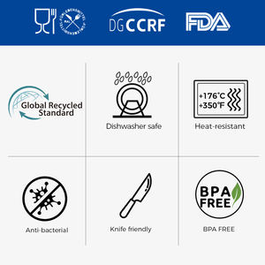 เขียงไม้สำหรับใช้ในครัวเขียง<span class=keywords><strong>ไม้</strong></span>พร้อมที่จับเขียงต้านเชื้อแบคทีเรีย - Product Image 3