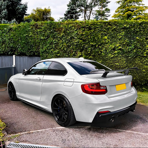 Amp-Z Side Skirts Piano Black Carbon Fiber Texture For Bmw 2 Series F22 F23 M Sport 2014-2019 - Product Image 3